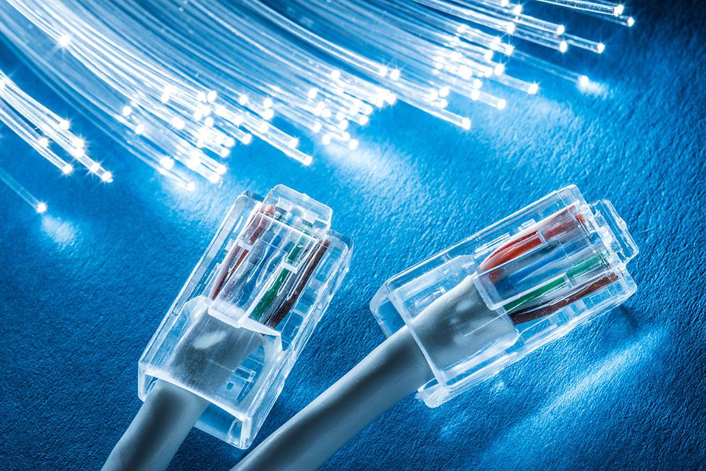 Accès internet par fibre optique